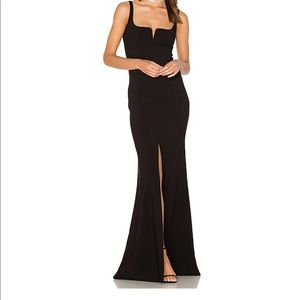 Likely “Constance” Long black dress